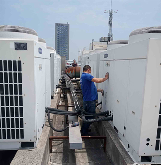 克什克腾中央空调制热和不制冷系统维修方法